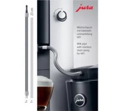 Jura Milk Pipe With Stainless Steel Casing