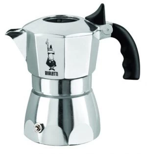 Bialetti Silver Moka Brikka 2cup Espresso Maker