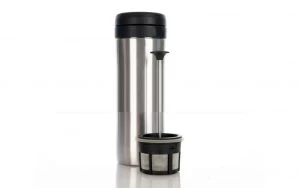 Espro Silver Coffee Travel Press – Brews 300ml, Holds 450ml