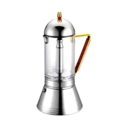 GAT Cristal Gold 4 Cup Moka Pot
