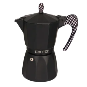 GAT Fashion Pied De Poule Moka Pot Coffee Maker 6 Cup